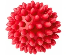 AM Tullo Kamuolys Fizjo Spiky do masażu i rehabilitacji 5,4 cm Tullo raudona REF852