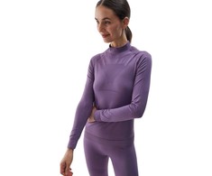 Apatiniai drabužiai termiczna bezszwowa damska 4F F156 fiolet 4FWAW24USEAF156 50S (XS/S)