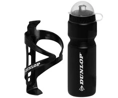 Dunlop 750 ml dviratininko butelis su laikikliu