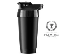 Gertuvė Bidon shaker NO10 600 ml juoda