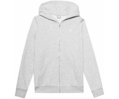 Bluza damska 4F F0956 chłodny šviesiai pilkas melanžas 4FWSS24TSWSF0956 27M (S)