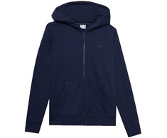 Bluza damska 4F F0956 tamsiai mėlyna 4FWSS24TSWSF0956 31S (S)