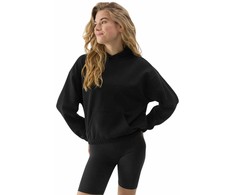 Bluza damska 4F F1057 tamsiai juoda 4FWSS24TSWSF1057 20S (L)
