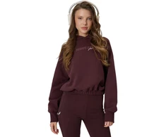 Bluza damska 4F F2175 ciemnorązowa 4FWSS26TSWSF2175 80S (2XL)