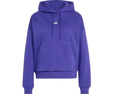 Bluza damska adidas Essentials Small Logo Feel Cozy Hoodie violetinė KF8402 (L)