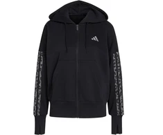 Bluza damska adidas Seasonal Essentials Animal Print 3-Stripes Full-Zip Hooded juoda KS8002 (2XL)