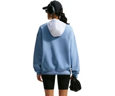 Bluza damska Nike Studio Fleece mėlyna IM8082 486 (XL)