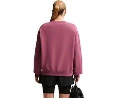 Bluza damska Nike Studio Fleece rožinė IM8082 654 (L)