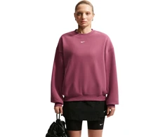 Bluza damska Nike Studio Fleece rožinė IM8082 654 (L)