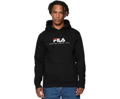 Fila Holdings Juoda BLUZA MĘSKA FILA BEZ ZAMKU