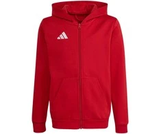 Bluza vaikams adidas Entrada 26 Full Zip Hoodie raudona KH1781 (116cm)