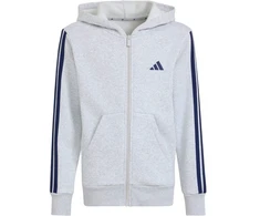 Bluza vaikams adidas Essentials Full-Zip Hoodie jasnoszara KQ9050 (164cm)