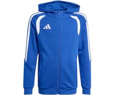 Bluza vaikams adidas Tiro 26 League Sweat Full Zip Hoodie mėlyna KF9102 (152cm)