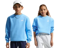 Bluza vaikams Nike Sportswear Club Fleece jasnoniebieska FD3006 497 (M)