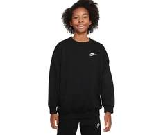 Bluza vaikams Nike Sportswear Club Fleece juoda FD2923 010 (XL)
