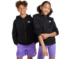 Nike Sportswear Club Fleece vaikiškas džemperis juodas FD3004 010