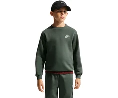 Bluza vaikams Nike Sportswear Club Fleece ciemnozielona FD3006 305 (M)
