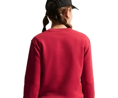 Bluza vaikams Nike Sportswear Club Fleece raudona FD3006 608 (M)