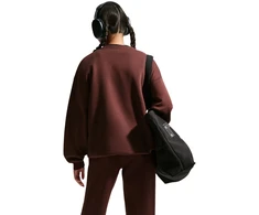 Bluza vaikams Nike Sportswear Studio ruda IM4947 658 (XS)