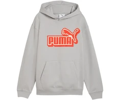 Bluza vaikams Puma ESS Logo Lab Relaxed Hoodie pilka 694674 63 (140cm)