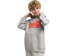 Bluza vaikams Puma ESS Logo Lab Relaxed Hoodie pilka 694674 63 (140cm)