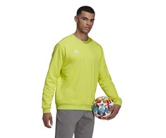 Bluza vyriška adidas Entrada 22 Sweat Top limonkowa HC5049 (S)