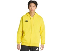 Vyriškas adidas Entrada 26 džemperis su gobtuvu ir pilnu užtrauktuku Geltonas KF8964