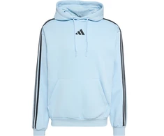 Bluza vyriška adidas Essentials 3-Stripes Fleece Hoodie melsva KY4170 (2XL)