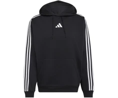 Bluza vyriška adidas Essentials 3-Stripes Fleece Hoodie juoda KY6602 (XL)