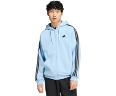 Bluza vyriška adidas Essentials 3-Stripes Fleece Full-Zip Hoodie melsva KY4143 (2XL)