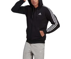 Adidas Essentials džemperis su užtrauktuku ir kapišonu M GK9051