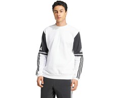 Bluza vyriška adidas Squadra 25 Sweat Crew balta ir-juoda JD2959 (S)