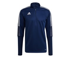 „Adidas Tiro 21 Training Top“ tamsiai mėlynas GE5426 megztinis (S)