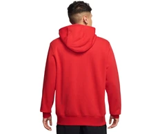 Bluza vyriška Nike Club BB FZ Hoodie raudona FN3861 657 (M)