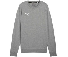 Bluza vyriška Puma Team Goal Casuals Crew Neck Sweat pilka 658592 33 (M)