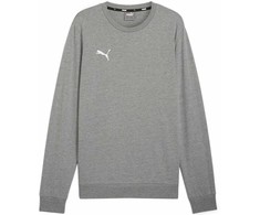 Bluza vyriška Puma Team Goal Casuals Crew Neck Sweat pilka 658592 33 (M)