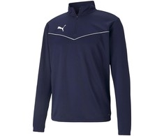 Puma Džemperis Vyrams TeamRise 1/4 Zip Top Peacoa Mėlyna 657394 06