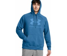 UAR Under Armour Rival Fleece Logo HD mėlynas 1379758 406 L