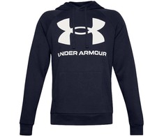 Vyriški „Under Armour Rival Fleece“ marškinėliai su logotipu „Big Logo HD Navy“ Mėlyna 1357093 410