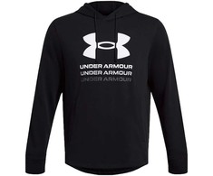 Vyriškas džemperis su gobtuvu Under Armour, juodas