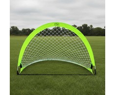 Smj Sulenkiama futbolo treniruočių vartai – neono žalia (M) 120x80x80 cm