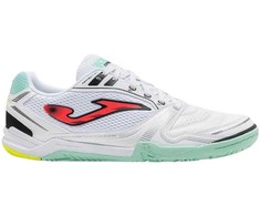 Buty piłkarskie Joma Dribling Indoor 2632 balta ir-turkio sp. DRIS2632IN (40)