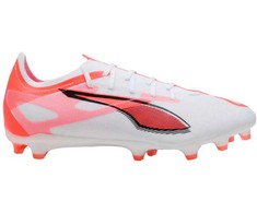 Carruzzo PUMA Ultra 5 Match FG/AG Futbolas Unisekso stiliaus Oranžinė, Balta