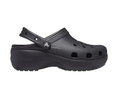 Moteriškos klumpės su paaukštintu padu Crocs Classic Platform, juodos