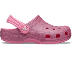 Chodaki vaikams Crocs Classic Glitter Clog rožinė 205441 669 (22-23)