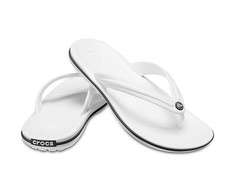 Šlepetės per pirštą Crocs Crocband Flip W 11033-100