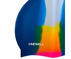 Silikoninė plaukimo kepuraitė Crowell Multi Flame spalva kol.14