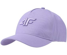 Kepurė su snapeliu vaikams 4F U388 violetinė 4FJWSS25ACABU388 51S