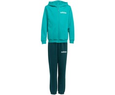 Adidas Essentials žalias vaikams sportinis kostiumas JN2427