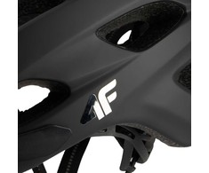 4F HELU135 dviračio šalmas juodas L 59-61 cm